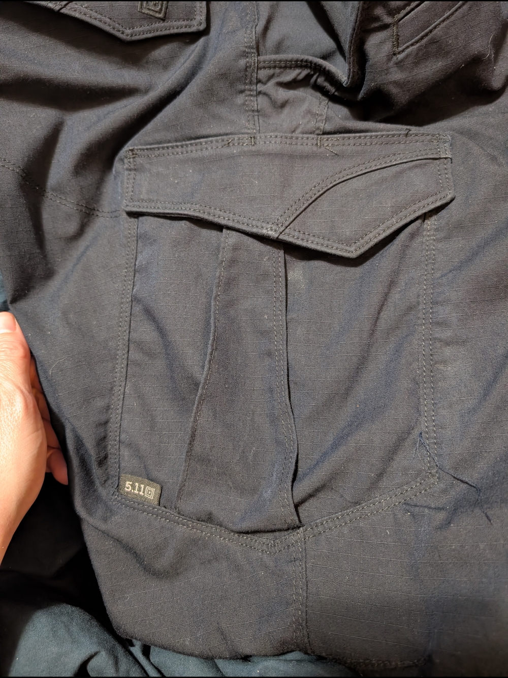 #9-5.11 Tactical Women's Straight Leg Pants Navy Blue